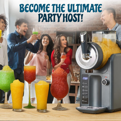 2-in-1 Slushie and Ice Cream Machine