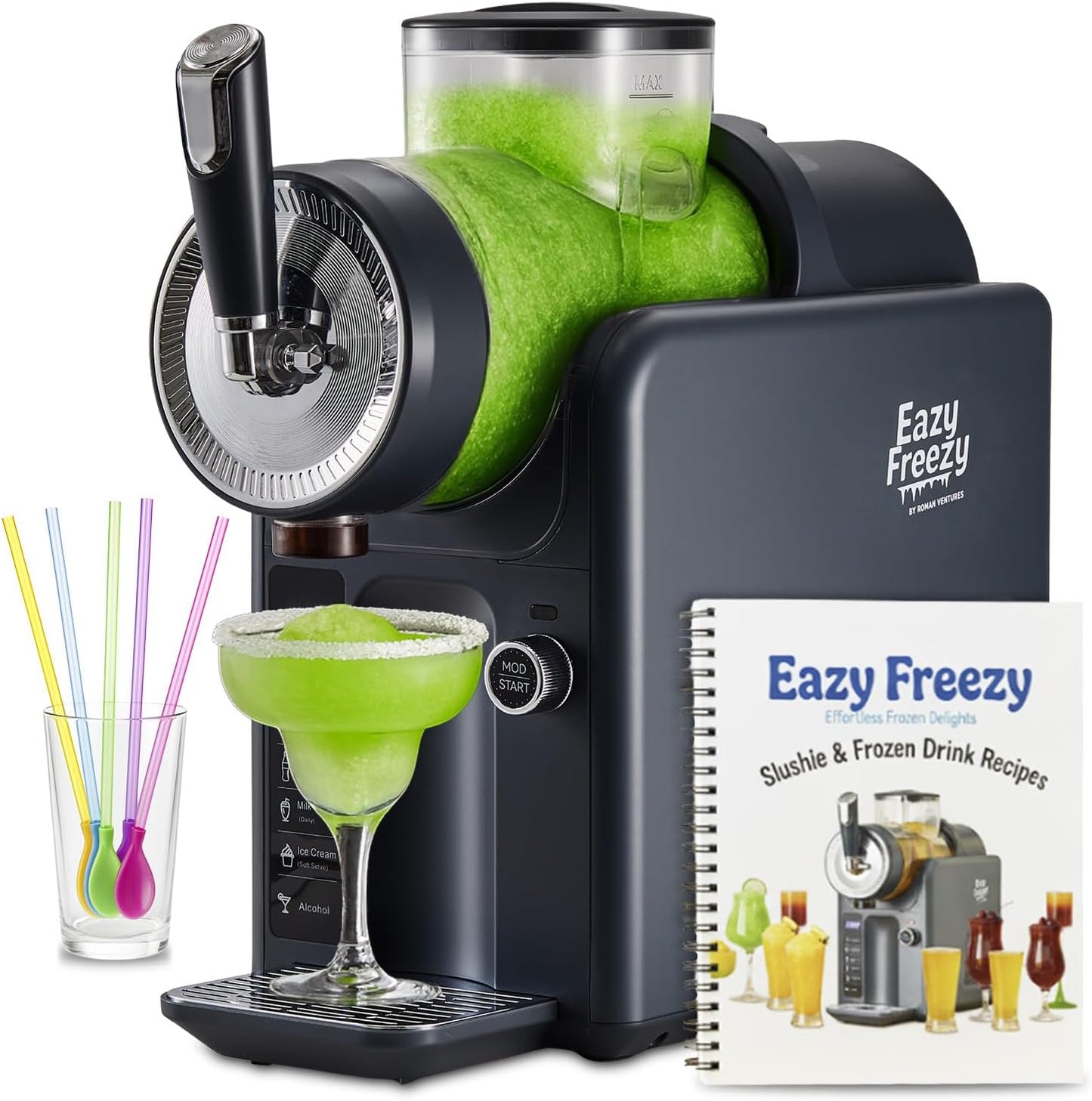 2-in-1 Slushie and Ice Cream Machine